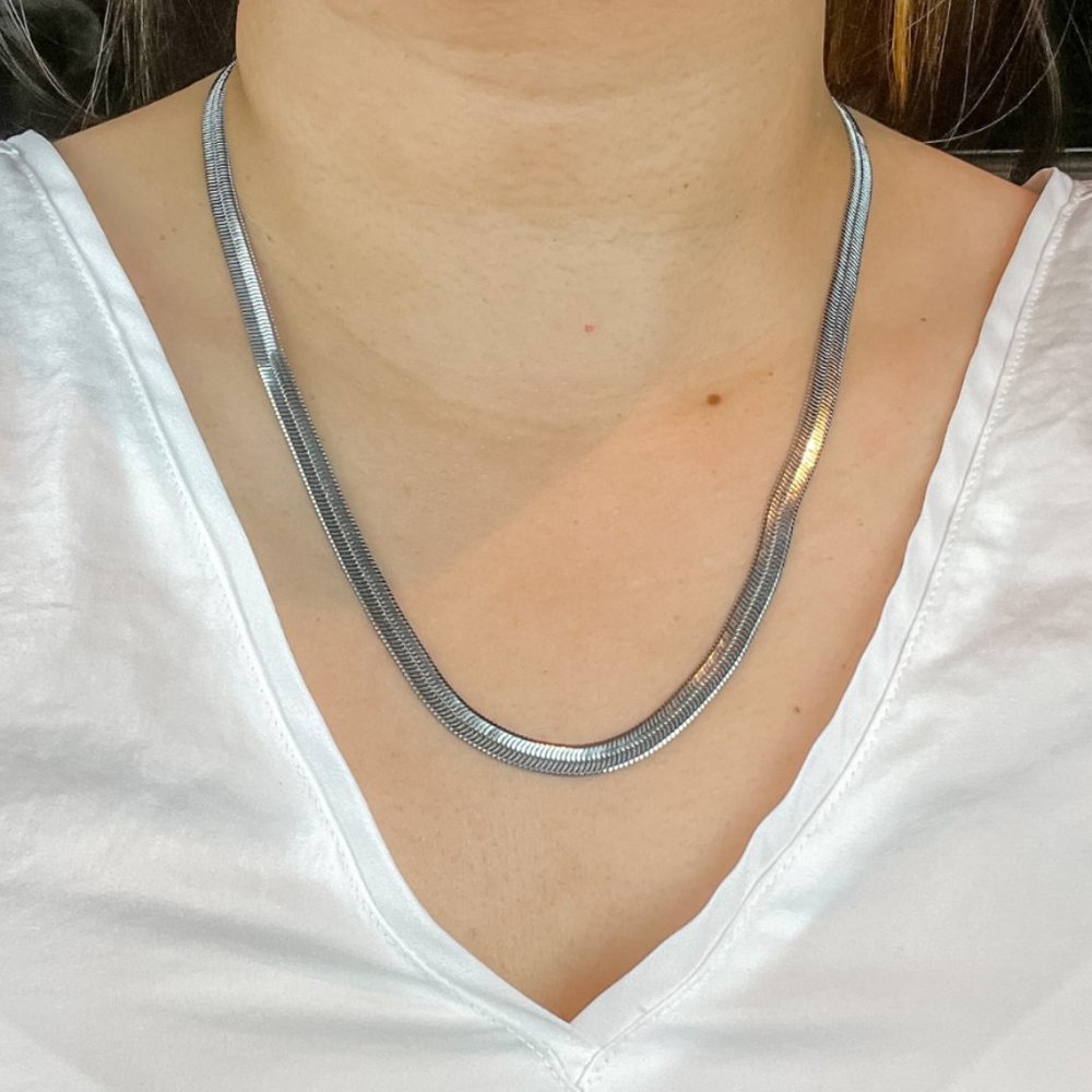 Stainless Steel Herringbone Chain – 5.25mm
